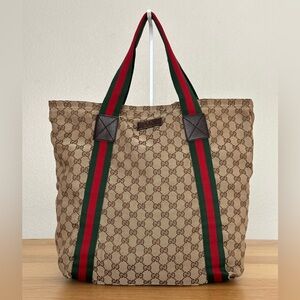 Gucci Cherry line tote bag